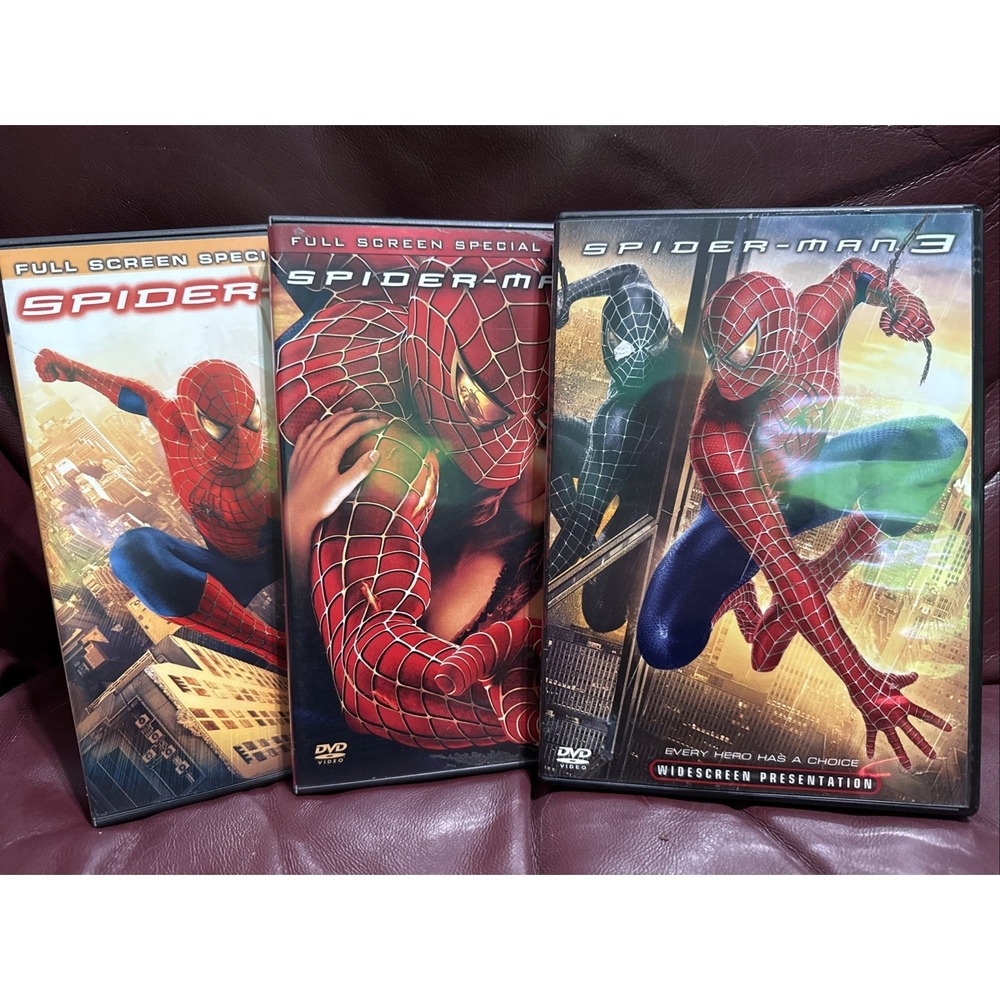 Spider-Man 1,2,3 DVD Collection‎